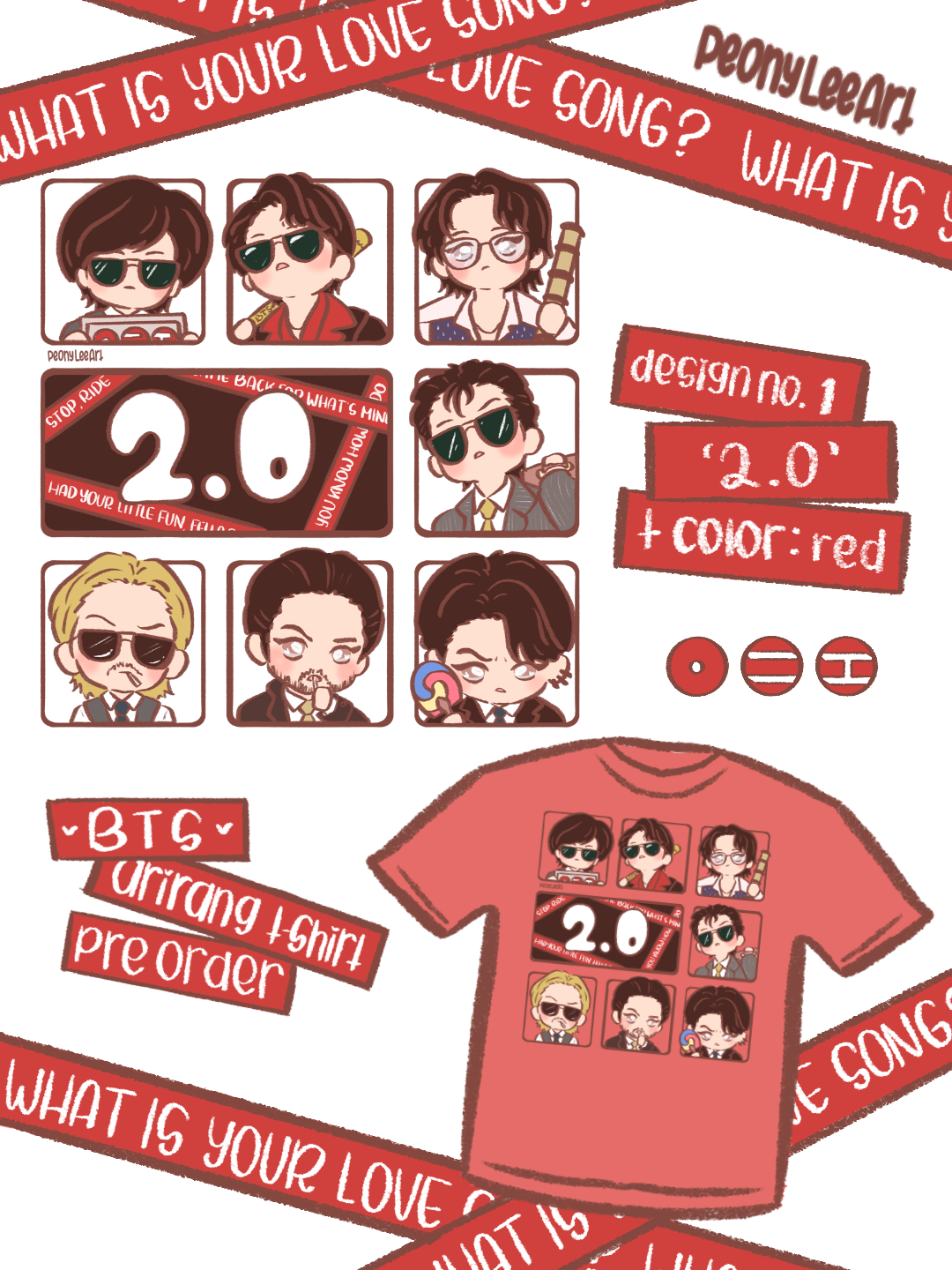 BTS "ARIRANG" PREORDER Vinyl T-Shirt