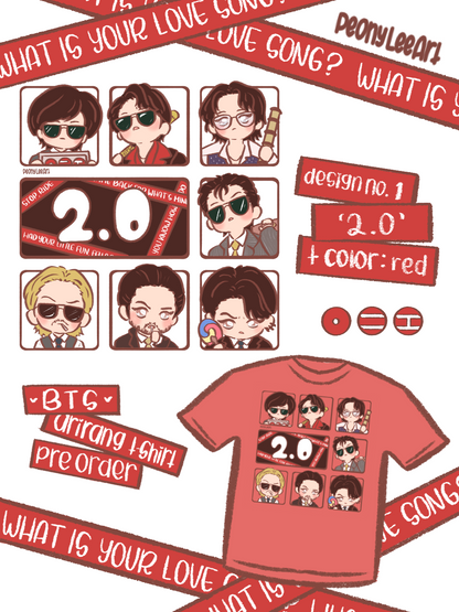 BTS "ARIRANG" PREORDER Vinyl T-Shirt