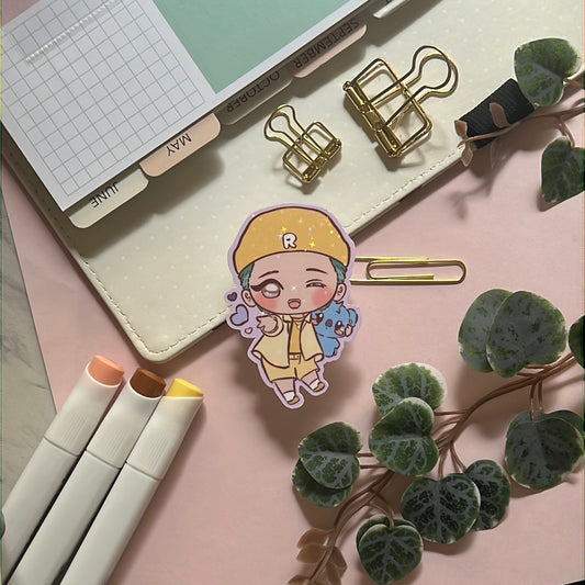 Namjoon Dynamite Holographic Glitter Sticker